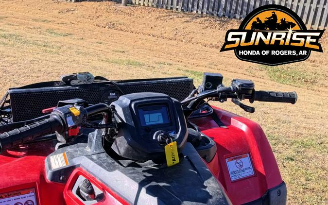2024 Honda FourTrax Rancher 4X4 Red