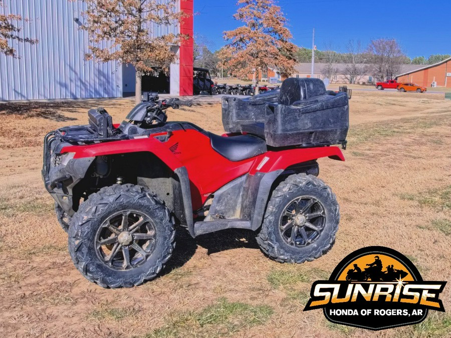 2024 Honda FourTrax Rancher 4X4 Red