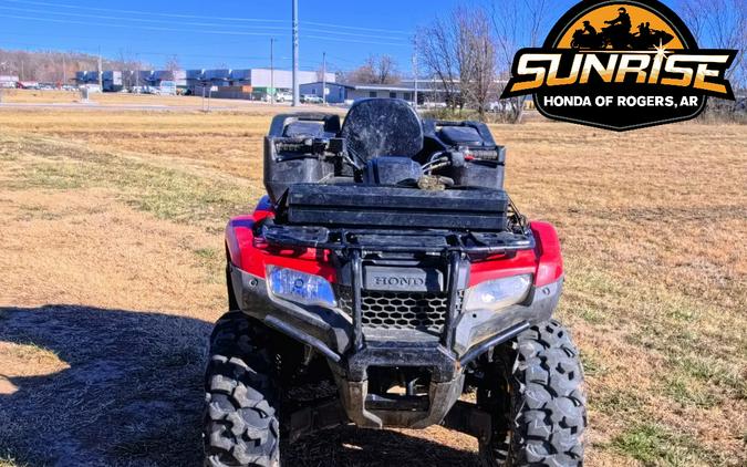 2024 Honda FourTrax Rancher 4X4 Red