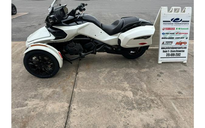 2024 Can-Am Spyder F3 T Pearl White