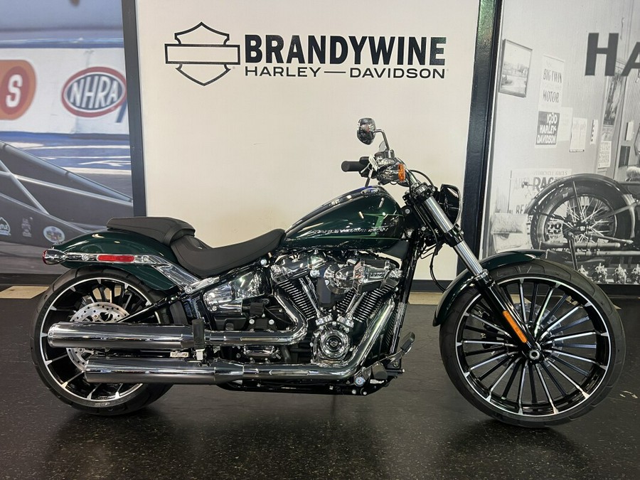 2024 Harley-Davidson Breakout 117 Alpine Green FXBR