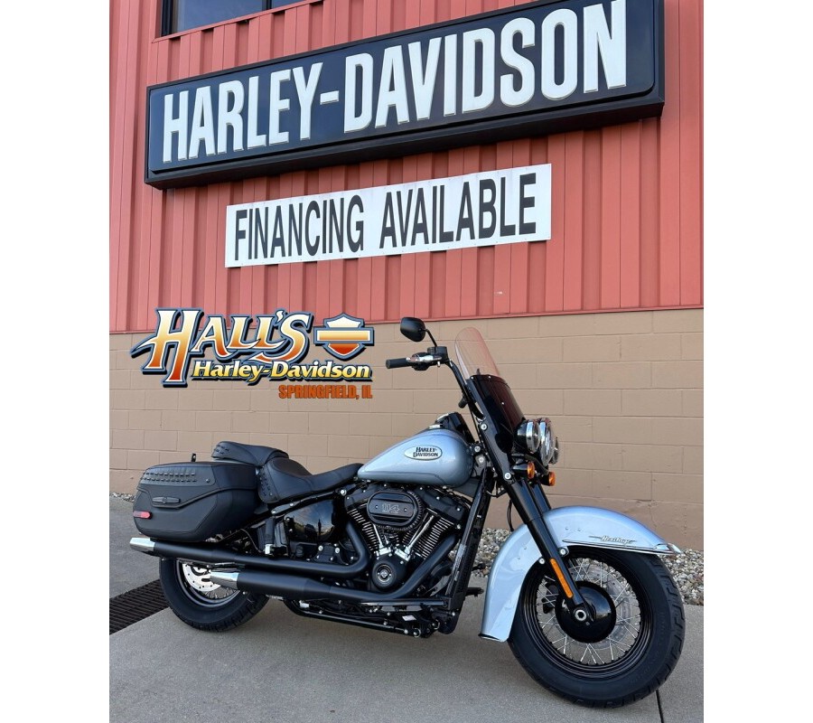 2024 Harley-Davidson Heritage Classic Atlas Silver Metallic – Black Finish