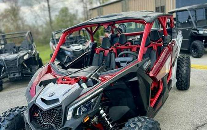 2024 Can-Am® Maverick X3 MAX X rs Turbo RR Fiery Red & Hyper Silver