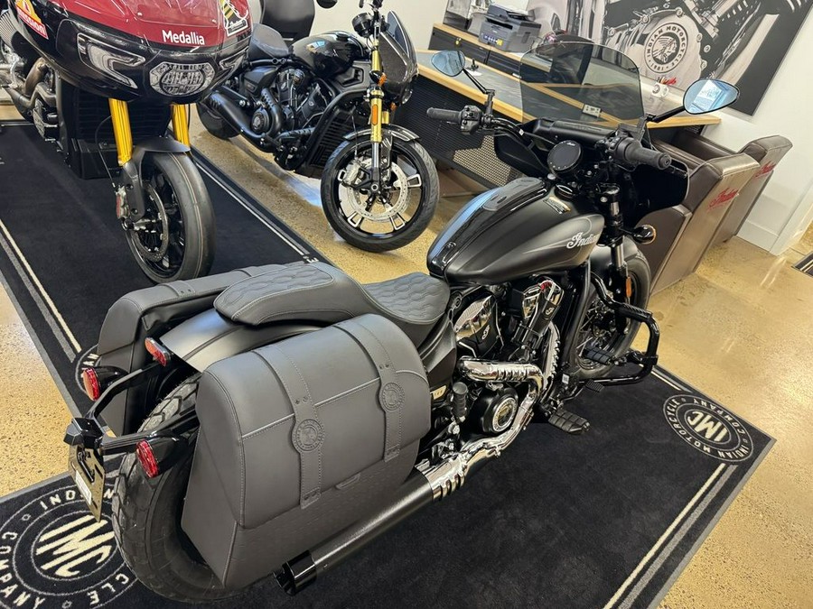 2025 Indian Motorcycle® Super Scout® Black Metallic