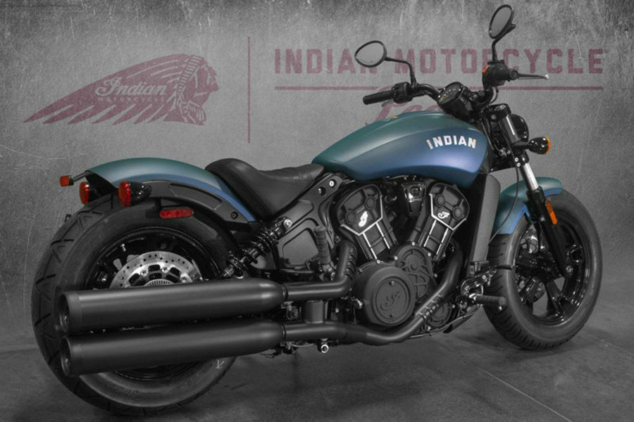 2021 Indian Motorcycle® Scout® Bobber Sixty ABS Blue Slate Smoke