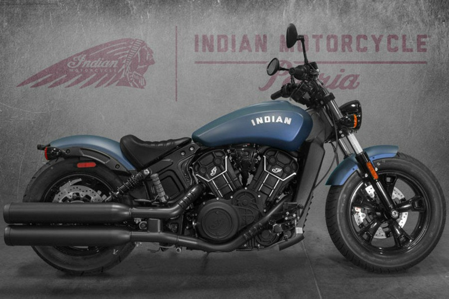 2021 Indian Motorcycle® Scout® Bobber Sixty ABS Blue Slate Smoke