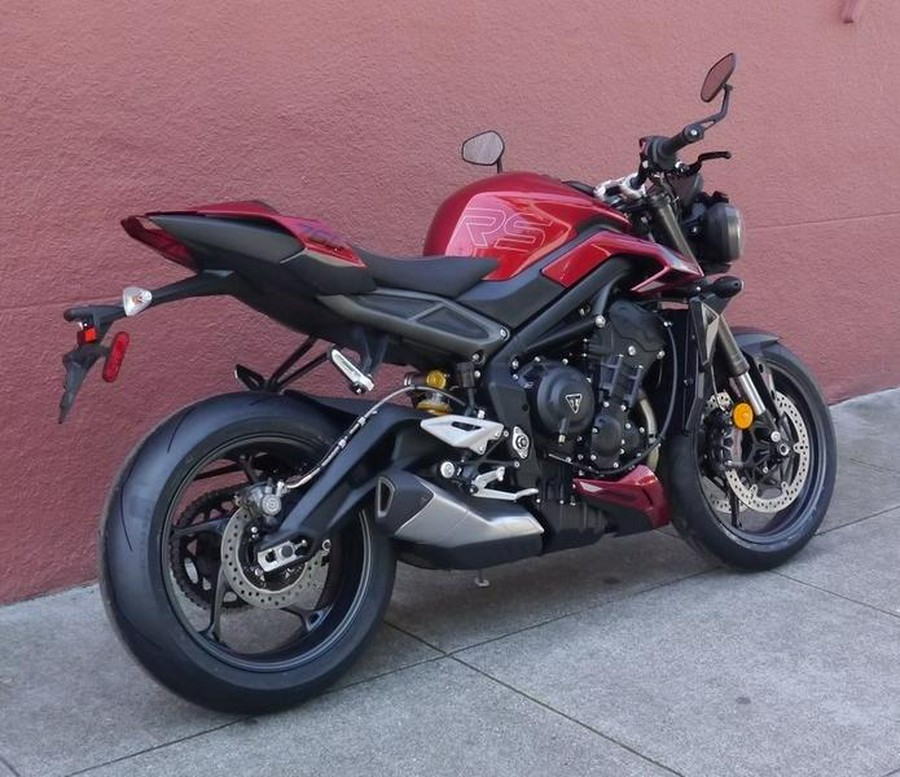 2024 Triumph Street Triple 765 RS Carnival Red