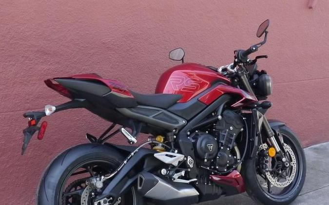 2024 Triumph Street Triple 765 RS Carnival Red