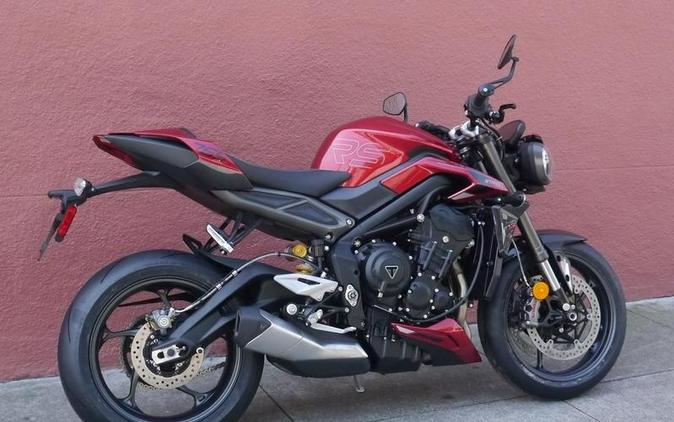 2024 Triumph Street Triple 765 RS Carnival Red