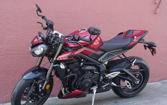 2024 Triumph Street Triple 765 RS Carnival Red