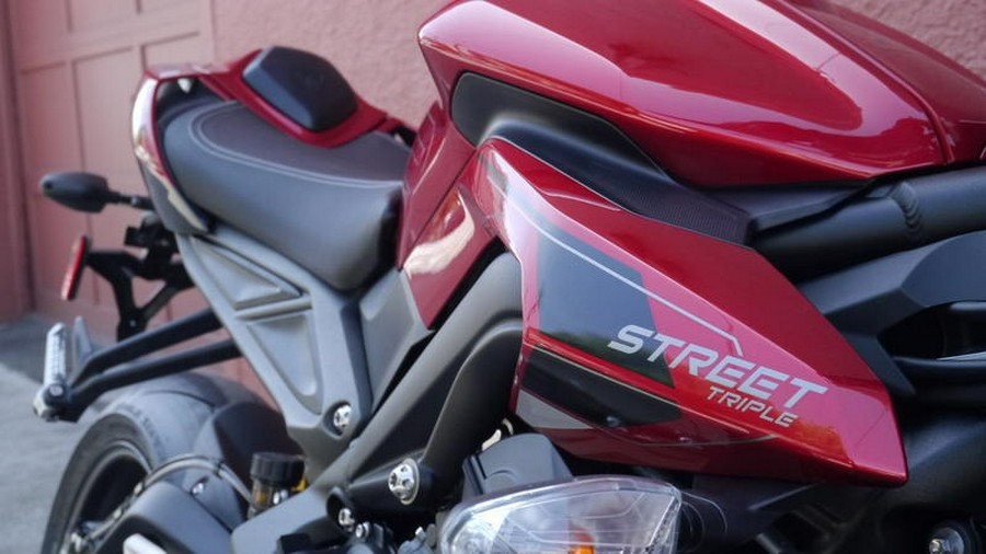 2024 Triumph Street Triple 765 RS Carnival Red