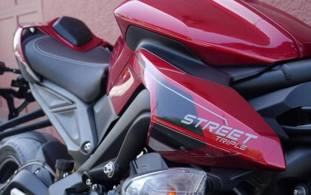 2024 Triumph Street Triple 765 RS Carnival Red