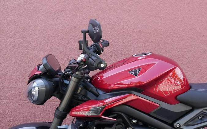 2024 Triumph Street Triple 765 RS Carnival Red