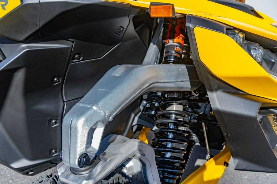 2024 Can-Am® Maverick R X RS with Smart-Shox Carbon Black & Neo Yellow