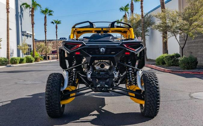 2024 Can-Am® Maverick R X RS with Smart-Shox Carbon Black & Neo Yellow