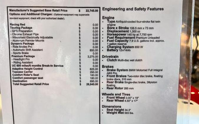 New 2025 BMW R 1300 GS Adventure