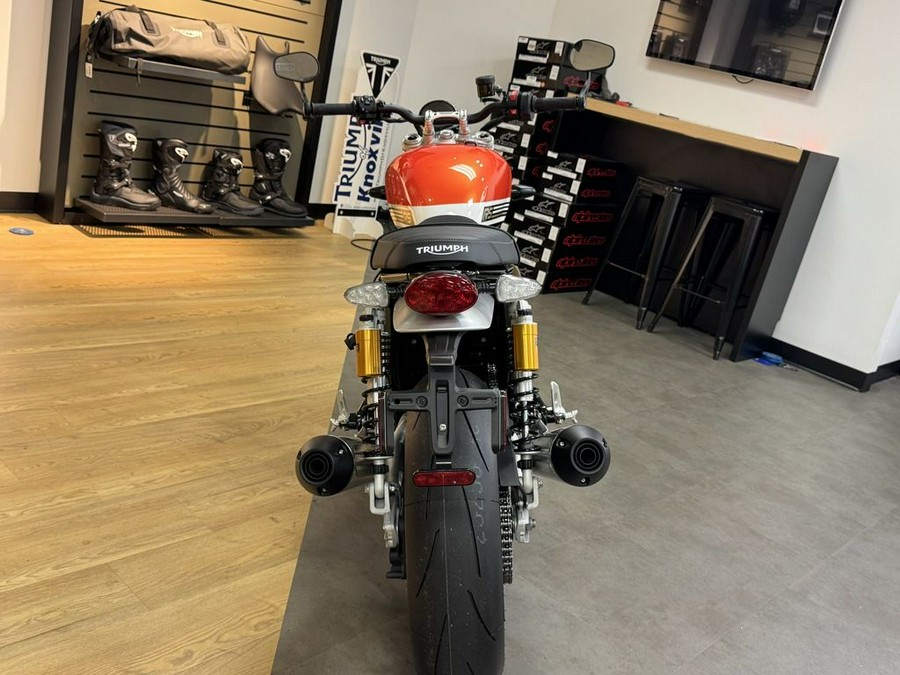 2026 Triumph Speed Twin 1200 RS Baja Orange/Sapphire black