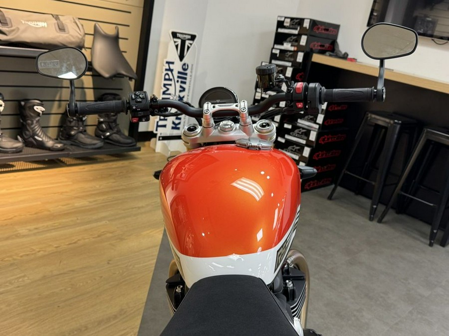 2026 Triumph Speed Twin 1200 RS Baja Orange/Sapphire black
