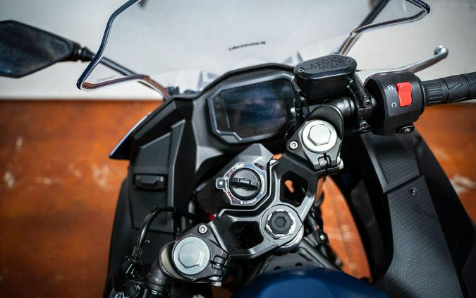 2026 Kawasaki Ninja® 500 ABS Metallic Matte Twilight Blue