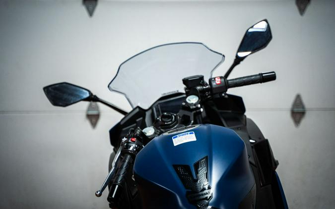 2026 Kawasaki Ninja® 500 ABS Metallic Matte Twilight Blue
