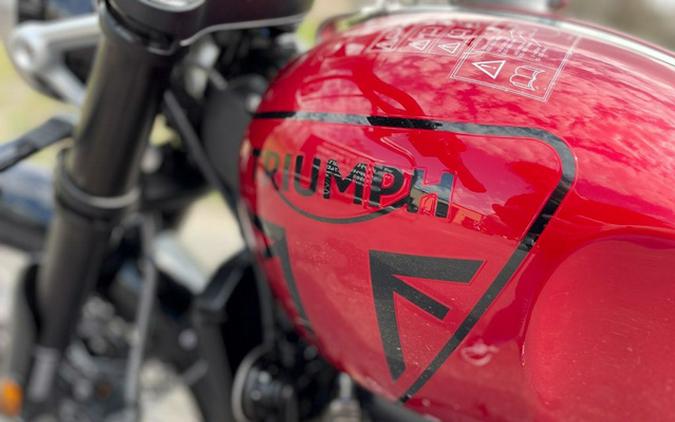 2024 Triumph Scrambler 1200 X Carnival Red