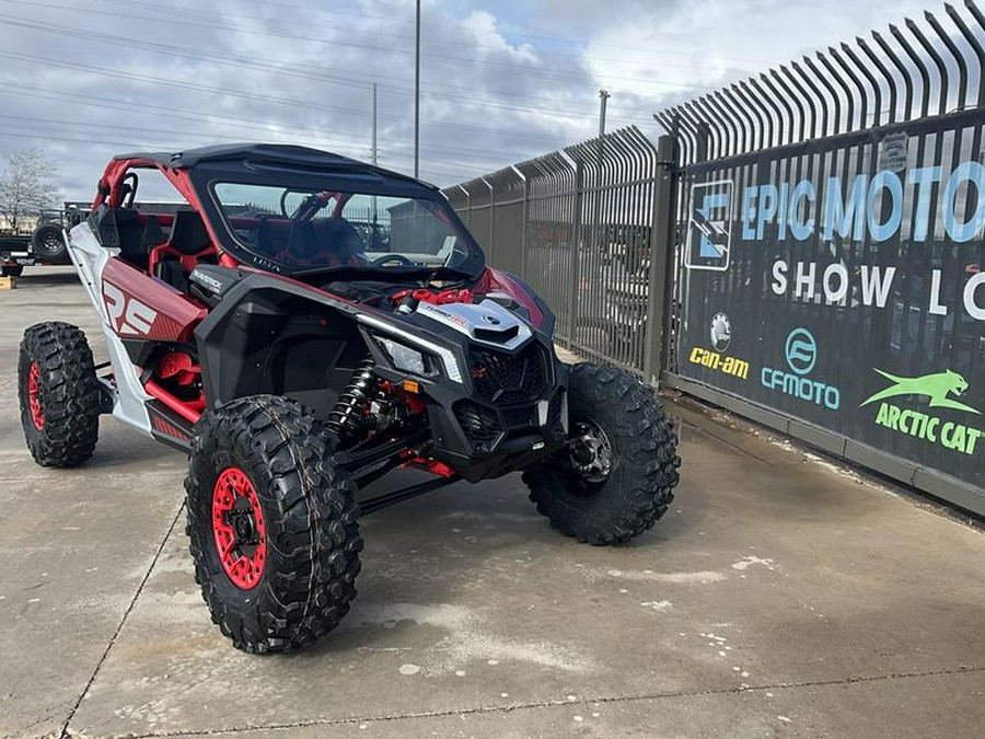 2024 Can-Am® Maverick X3 X rs Turbo RR Fiery Red & Hyper Silver