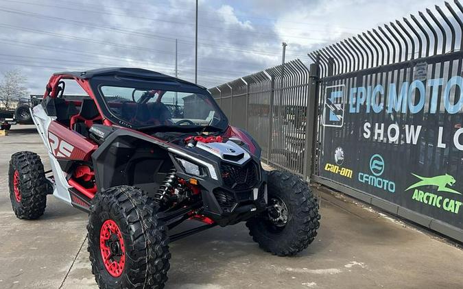 2024 Can-Am® Maverick X3 X rs Turbo RR Fiery Red & Hyper Silver