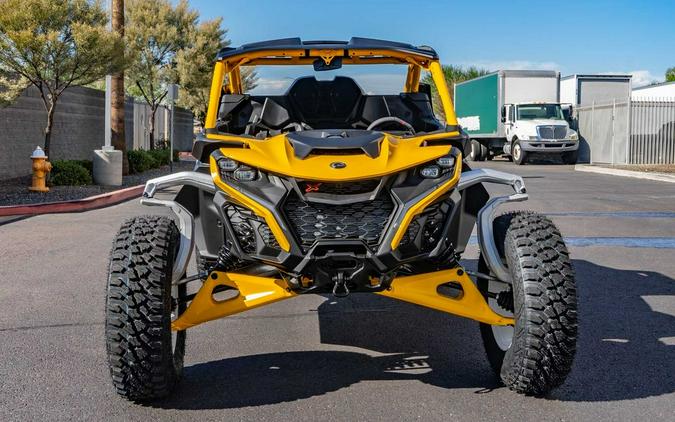 2024 Can-Am® Maverick R X RS with Smart-Shox Carbon Black & Neo Yellow