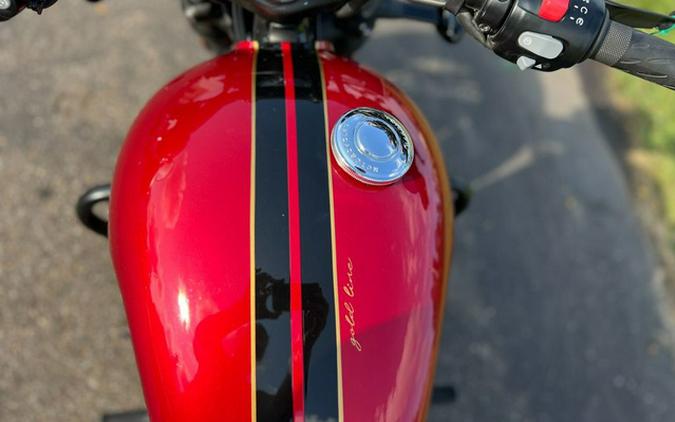 2022 Triumph Bonneville Bobber Gold Line Carnival Red/Sapphire