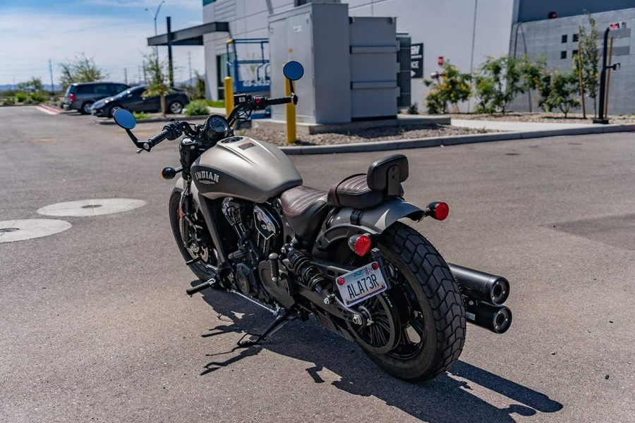 2023 Indian Motorcycle® Scout® Bobber Twenty Black Metallic