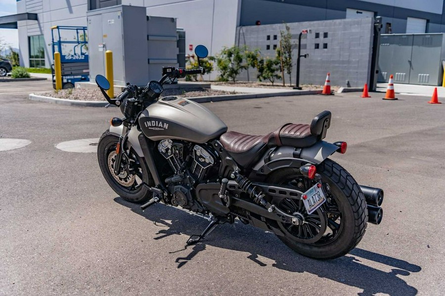 2023 Indian Motorcycle® Scout® Bobber Twenty Black Metallic