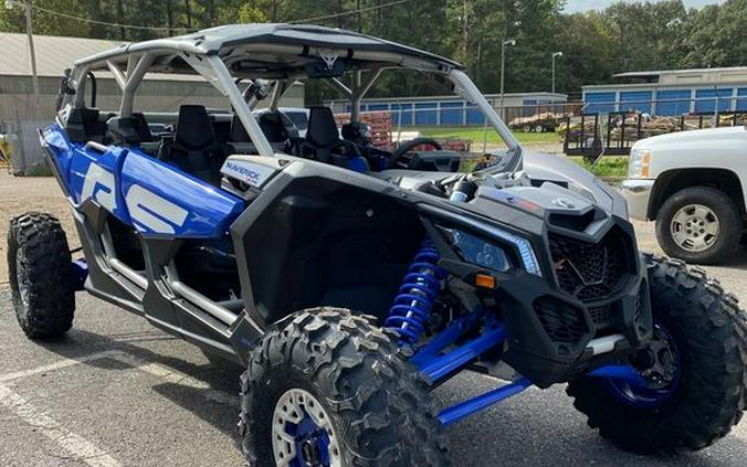 2023 Can-Am® Maverick X3 MAX X rs Turbo RR Intense Blue / Carbon Black / Chalk Grey