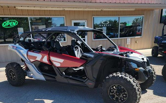 2024 Can-Am® Maverick X3 MAX DS Turbo Fiery Red & Hyper Silver