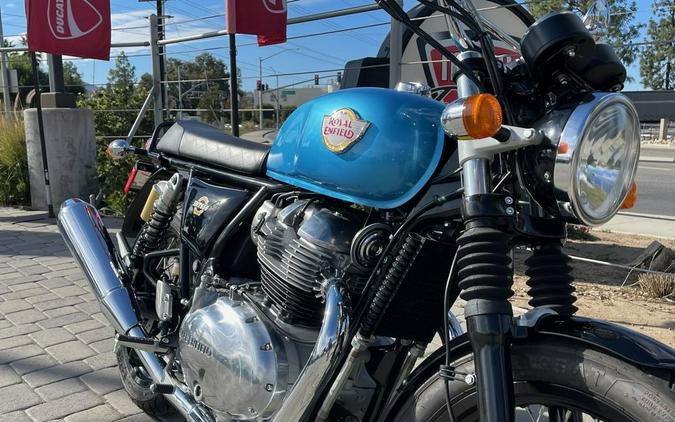 2023 Royal Enfield INT650 Ventura Blue