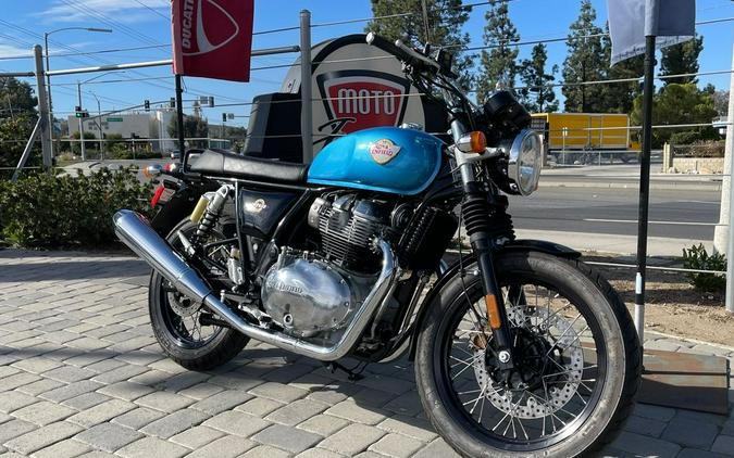 2023 Royal Enfield INT650 Ventura Blue