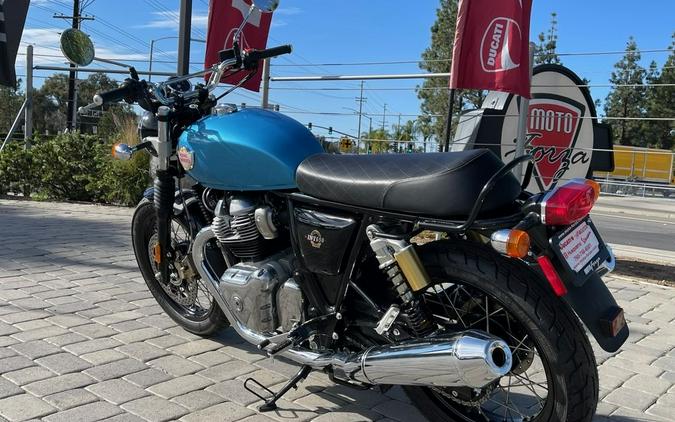 2023 Royal Enfield INT650 Ventura Blue