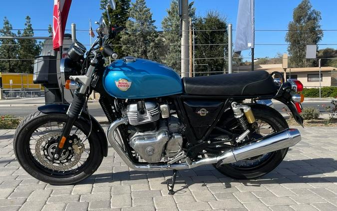 2023 Royal Enfield INT650 Ventura Blue