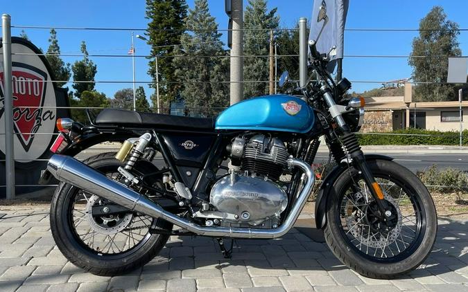 2023 Royal Enfield INT650 Ventura Blue