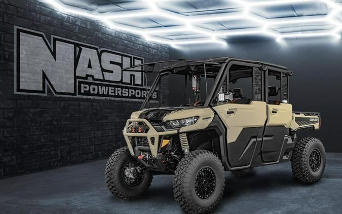 2024 Can-Am® Defender MAX Limited HD10 Desert Tan & Timeless Black