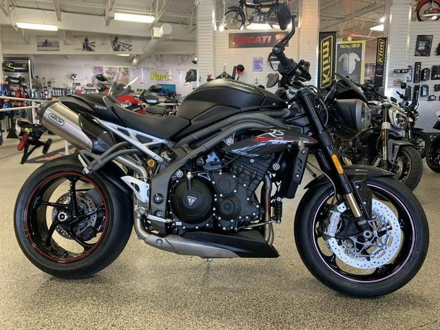 2019 Triumph Speed Triple RS Matt Jet Black