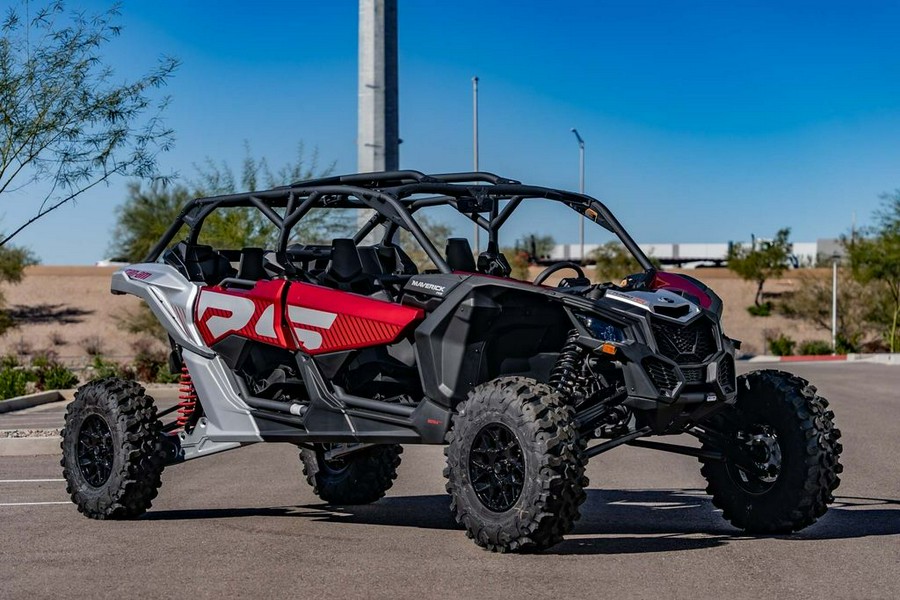 2024 Can-Am® Maverick X3 MAX RS Turbo RR Fiery Red & Hyper Silver