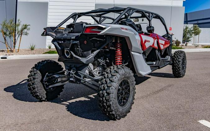 2024 Can-Am® Maverick X3 MAX RS Turbo RR Fiery Red & Hyper Silver