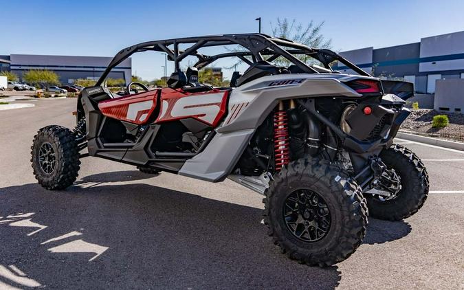 2024 Can-Am® Maverick X3 MAX RS Turbo RR Fiery Red & Hyper Silver