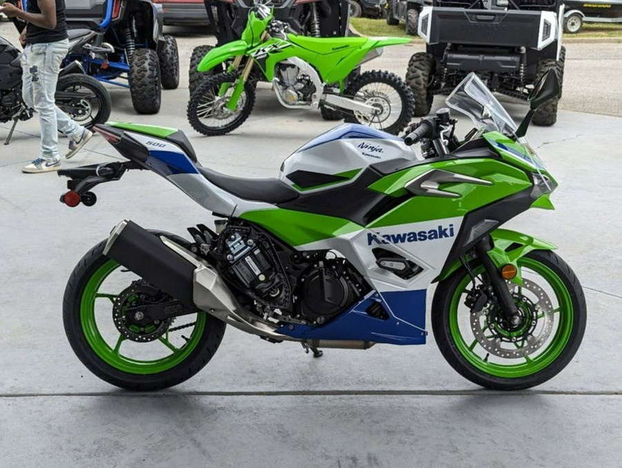 2024 Kawasaki Ninja® 500 SE 40th Anniversary Edition ABS