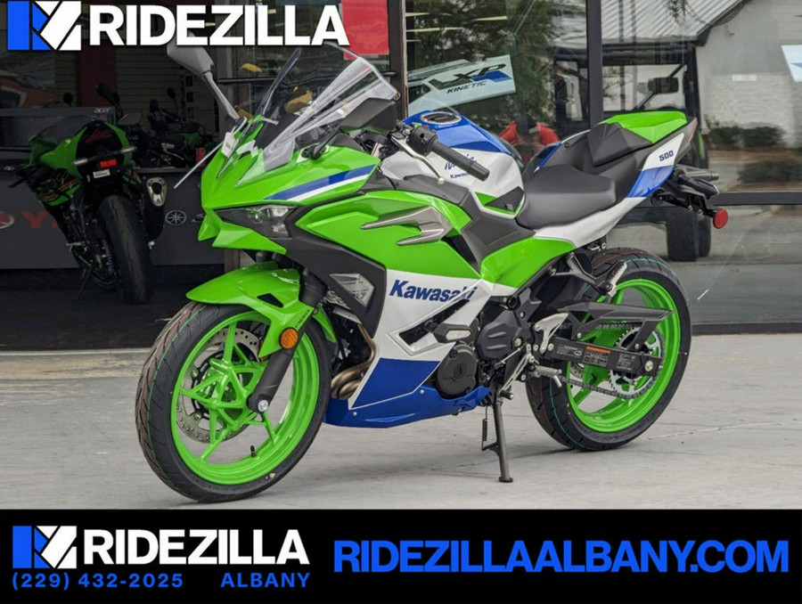 2024 Kawasaki Ninja® 500 SE 40th Anniversary Edition ABS