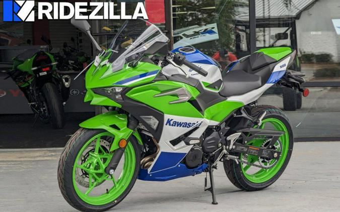 2024 Kawasaki Ninja® 500 SE 40th Anniversary Edition ABS