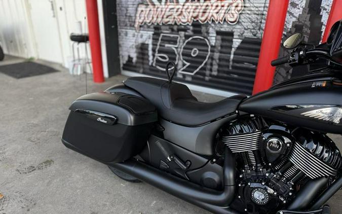 2025 Indian Motorcycle® Chieftain® Dark Horse® w/PowerBand Audio Black Smoke