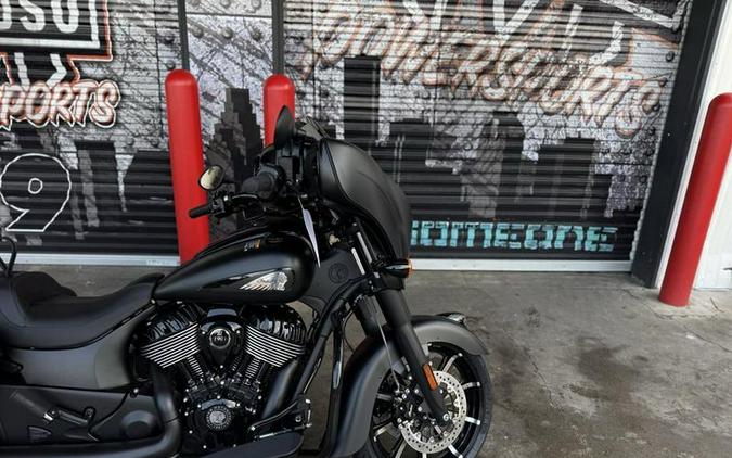 2025 Indian Motorcycle® Chieftain® Dark Horse® w/PowerBand Audio Black Smoke