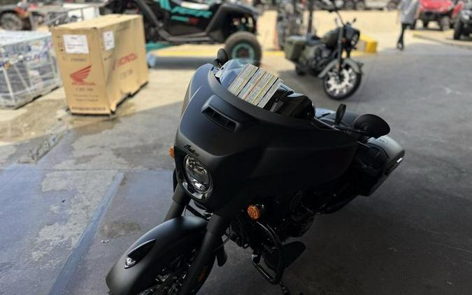 2025 Indian Motorcycle® Chieftain® Dark Horse® w/PowerBand Audio Black Smoke