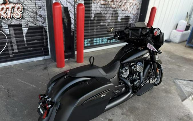 2025 Indian Motorcycle® Chieftain® Dark Horse® w/PowerBand Audio Black Smoke